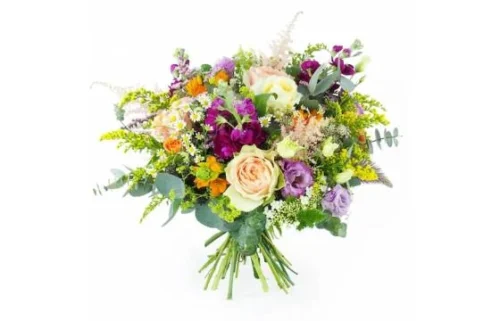 Bouquet Champêtre Coloré "Lisbonne"