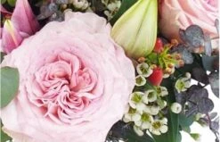 Boutique Fleur Deuil -Boutique Fleur Deuil bouquet de fleurs en camaieux de rose porto 1