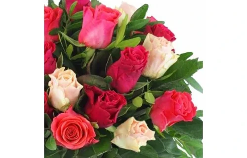 Bouquet De Roses "Anvers" -Boutique Fleur Deuil bouquet de roses anvers 2