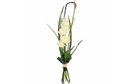 Bouquet De Roses Blanches Colombe