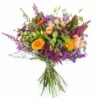 Bouquet Long Orange & Violet "Valence"