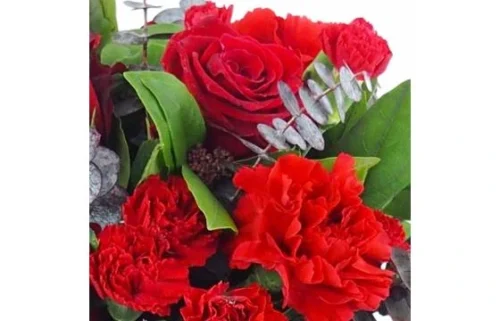 Bouquet Rond Glamour "Francfort" -Boutique Fleur Deuil bouquet rond glamour francfort 2