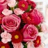 Bouquet Surprise Du Fleuriste Rose & Rouge