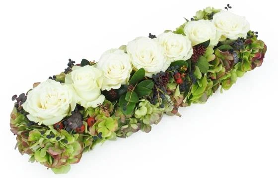 Chemin De Roses Blanches "Eschyle" 1 Chemin De Roses Blanches "Eschyle"