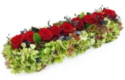 Chemin De Roses Rouges "Antiope"