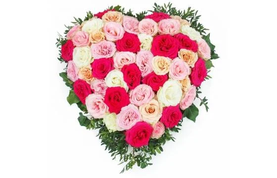 Cœur De Deuil Dans Les Camaïeux De Rose "Agora" 1 Cœur De Deuil Dans Les Camaïeux De Rose "Agora"