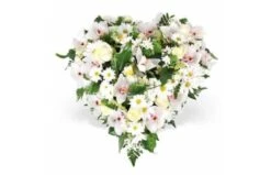 Coeur En Fleurs Pour Un Deuil Nuage