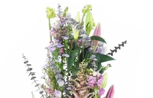 Composition De Deuil Pastel "Héra" 5 Composition De Deuil Pastel "Héra" -Boutique Fleur Deuil composition de deuil pastel hera 2