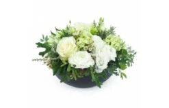 Composition De Fleurs Blanches "Fontana"