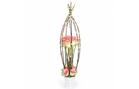 Composition De Roses Roses Cage D'Amour 1 Composition De Roses Roses Cage D'Amour