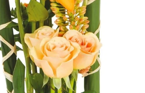 Composition En Hauteur Unique -Boutique Fleur Deuil composition en hauteur unique 2