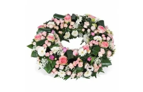 Couronne Rose & Blanche Infinie Tendresse