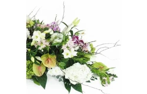 Dessus De Cercueil Rose, Mauve & Blanc "Calliope" 5 Dessus De Cercueil Rose, Mauve & Blanc "Calliope" -Boutique Fleur Deuil dessus de cercueil rose mauve blanc calliope 2