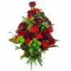 Gerbe De Fleurs Rouge & Verte "Zeus"