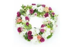 Petite Couronne De Fleurs Piquées "Diane"