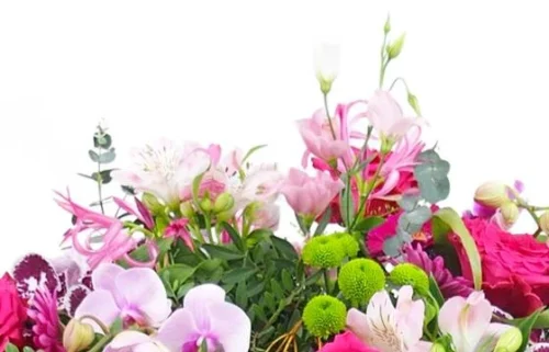 Raquette De Deuil Dans Les Camaïeux De Roses "Déméter" -Boutique Fleur Deuil raquette de deuil dans les camaieux de roses demeter 2