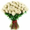Roses Blanches Longues Tiges